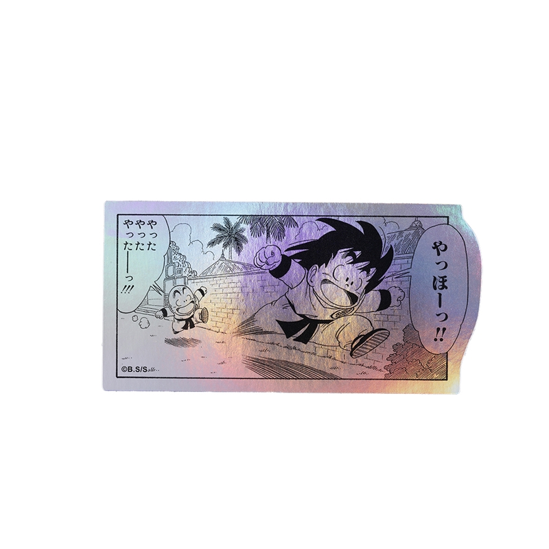 [Pre-order] [Made-to-order] JUMP Store Limited "DRAGON BALL" HOLOGRAM KOMA STICKER Yay!! I did it, I did it, I did it!!!